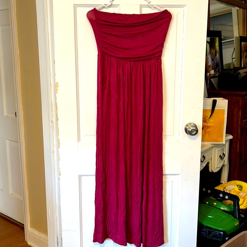 Women’s maxi dress with pockets